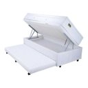 Ver imagem 1 de Bicama Box Baú Solteiro Mega 3 em 1 com Colchão Mega Nanno Euro - 088x188