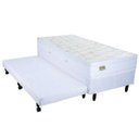 Ver imagem 1 de Colchão Mega Nanno Euro + Bicama Box Mega com Auxiliar em Espuma - com Box | 088x188 - Solteiro