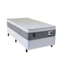 Ver imagem 1 de Cama Box com Colchão Solteiro Mola Mega Colchões Mega Sono Superlastic Eurotop - 078x188