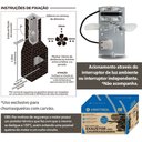 Ver imagem 4 de Exaustor Ventilador para Churrasqueira de Carvão 60w 127v Ventisol