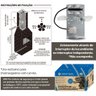 Exaustor Ventilador para Churrasqueira de Carvão 60w 127v Ventisol - 4
