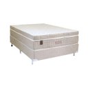 Ver imagem 1 de Cama Box com Colchão Viúva Mola Mega Colchões Evoke Plush Visco Látex - 120x203