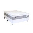 Ver imagem 1 de Cama Box com Colchão Viúva Mola Mega Colchões Mega Sono Superlastic Eurotop - 120x203