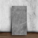 Ver imagem 1 de Kit 4 Placas Decorativa Flexível 3D Revestimento de Parede Mármore Cinza - 90x50 cm