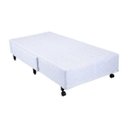 Ver imagem 1 de Cama Box Mega Colchões Branco com Gavetão - 096x203 - Solteiro Americano