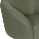 Ver imagem 4 de Poltrona Decorativa Liz Giratória Linho Verde Claro - Nexta Casa