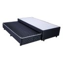 Ver imagem 2 de Bicama Box Mega Black com Auxiliar em Molas Superlastic - 120x203
