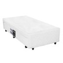 Ver imagem 2 de Bicama Box Solteiro Mega Branco com Auxiliar em Molas Superlastic - 078x188