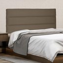 Ver imagem 4 de Cabeceira Painel Estofada Box Casal Queen 160cm Caramelo