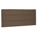 Ver imagem 1 de Cabeceira Painel Estofada Box Casal Queen 160cm Caramelo