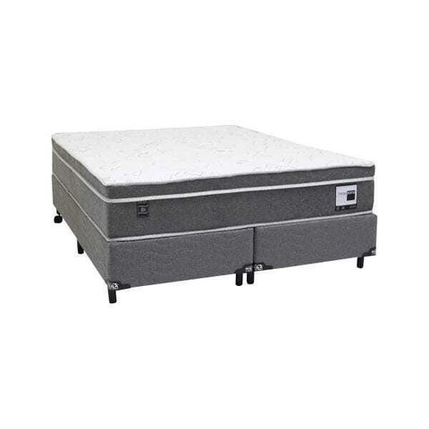 Cama Box com Colchão King Size Mola Mega Colchões Mega Sono Pocket Eurotop - 178x198