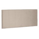 Ver imagem 1 de Cabeceira Painel Casal 1,40m Ravenna Suede Bege