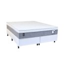 Ver imagem 1 de Cama Box com Colchão King Size Mola Mega Colchões Mega Sono Superlastic Eurotop - 193x203