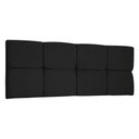 Ver imagem 5 de Painel Solteiro 90cm Nina Slk Decor Vermelha Painel Nina Preto