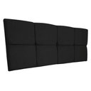 Ver imagem 3 de Painel Solteiro 90cm Nina Slk Decor Vermelha Painel Nina Preto