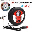 Ver imagem 2 de Mini Compressor de Ar 12V Portátil 260PSI Calibrador Elétrico Inflador de Pneus para Carro Moto Bici