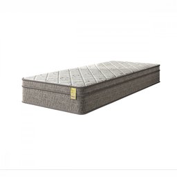 Colchão Solteiro Apolospuma de Dreemy Mega D45 78x188x25 Cinza com Branco  - 1