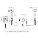 Ver imagem 2 de Ducha Higiênica com Registro e Derivação Breezy Docol