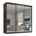 Ver imagem 5 de Guarda Roupa Casal Paris 2gav C/esp Nas 3pts Corre Chocolate