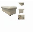 Ver imagem 4 de Sofá 3 Lugares Chesterfield Couro Natural:509offwithe