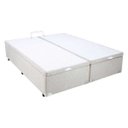 Ver imagem 2 de Cama Box King Size com Baú Mega Colchões Suede Bege com Pistão - 178x198