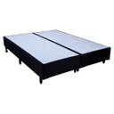Ver imagem 1 de Cama Box King Size Simples Mega Colchões Black - 178x198