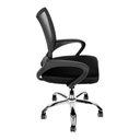 Ver imagem 6 de Cadeira Secretária de Escritório Giratória Mesh Preta