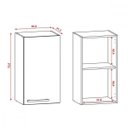 Ver imagem 4 de Armário Aéreo 400 1 porta Viv Concept Kit´s Paraná