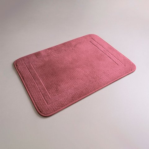 Tapete Porta Entrada Antiderrapante Aconchego 65x45 Vermelho