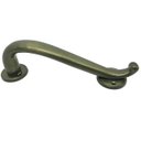 Ver imagem 1 de Puxador de Porta Latão Sobrepor Stanfer 716 - Antique