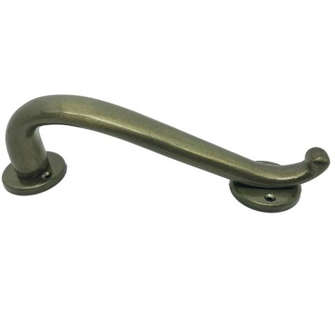 Puxador de Porta Latão Sobrepor Stanfer 716 - Antique