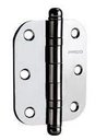 Ver imagem 1 de Dobradiça com Rolamento-aço Inox-raio-pado-3025 - Cromado