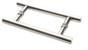 Ver imagem 1 de Puxador de Porta-inox-sobrepor-italy Line-df 907 - 300mm/d25mm - Cromado