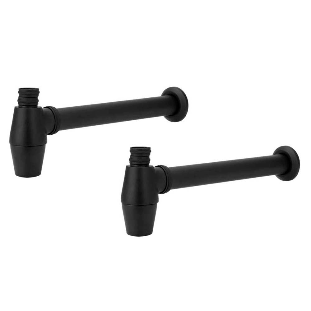 Kit 2 Sifão Lavatório Banheiro Metal Copo Black 1.1/2 X 7/8 - 1