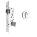 Ver imagem 1 de Fechadura-Rolete-Zamac-Stam-803 - roseta redonda - Cromado