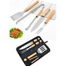 Kit Churrasco para Presente com 4 Utensílios Petisqueira - 7