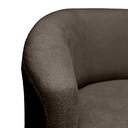 Ver imagem 7 de Kit 02 Poltrona Decorativa Orgânica Espanha para Sala Bouclê:marrom