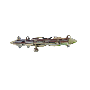 Trinco Fecho de Segurança Latão Sobrepor Stanfer 606 - 100 Mm Cromado