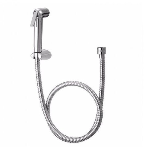 Ligação Flexível com Gatilho para Ducha Higiênica 120cm Meber Metais Cromado
