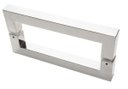 Ver imagem 1 de Puxador de Porta-inox-sobrepor-italy Line-df 904 - 400 Mm - Cromado