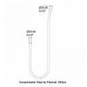 Ver imagem 2 de Ligação Flexível com Gatilho para Ducha Higiênica 200cm Meber Metais