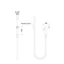 Ver imagem 4 de Ligação Flexível com Gatilho para Ducha Higiênica 200cm Meber Metais