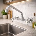 Ver imagem 2 de Misturador de Parede Bica Móvel 3007 Supernova C21 Meber Metais