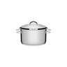 Caçarola Funda com Fundo Triplo Solar - Aço Inox - Diâmetro 16 Cm - Tramontina - 1