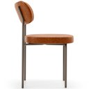 Ver imagem 6 de Cadeira Decorativa Sala de Jantar Melina Base Arena L02 Couríssimo Camel - Lyam Decor