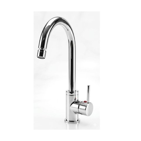 Monocomando para Cozinha Bica Móvel 7007 Minimal C75 Meber Metais Cromado