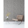 Papel de Parede Non-woven Lavável Durável Estampa Pedras Marrom - 2