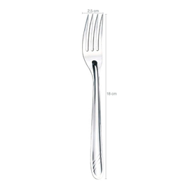Jogo Garfo de Mesa 12 Peças Inox Linha Moniz - 3