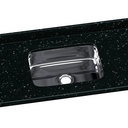 Ver imagem 2 de Pia de Cozinha Roralit Granitado com Cuba em Inox 120x55cm Preto