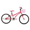 Ver imagem 2 de Bicicleta Nina Aro 20 Feminina com Cesta Freio V brake Houston